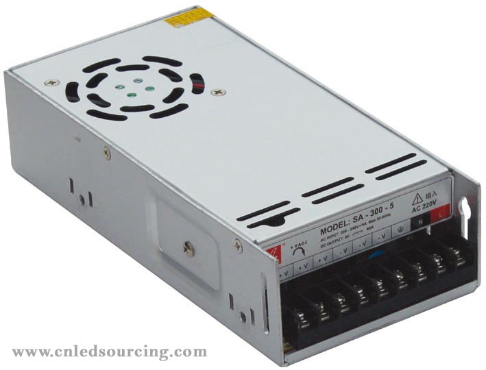 CL 5V 60A 300W LED Power Supply - Click Image to Close